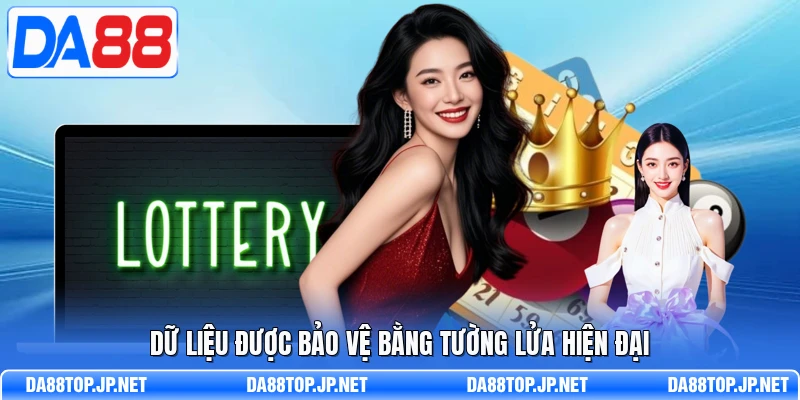 Dữ liệu được bảo vệ bằng tường lửa hiện đại